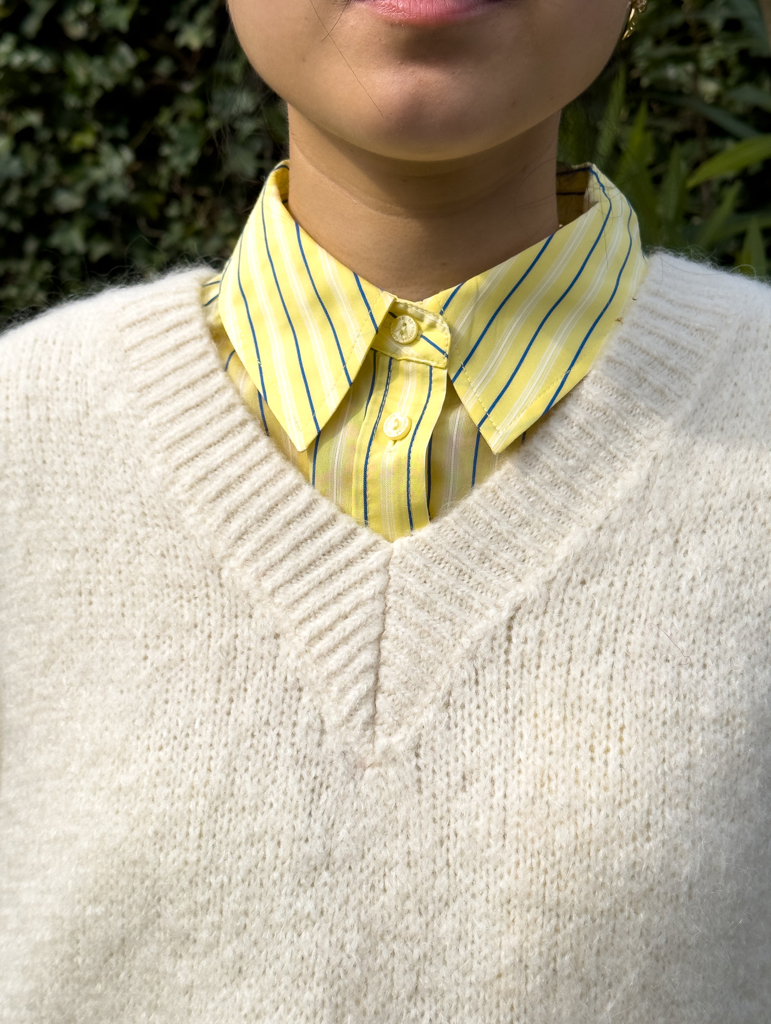 Beige Mohair